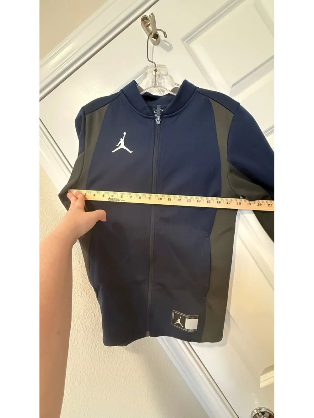 Jordan Dri-FIT Full Zip Jacket Navy Black Jumpman